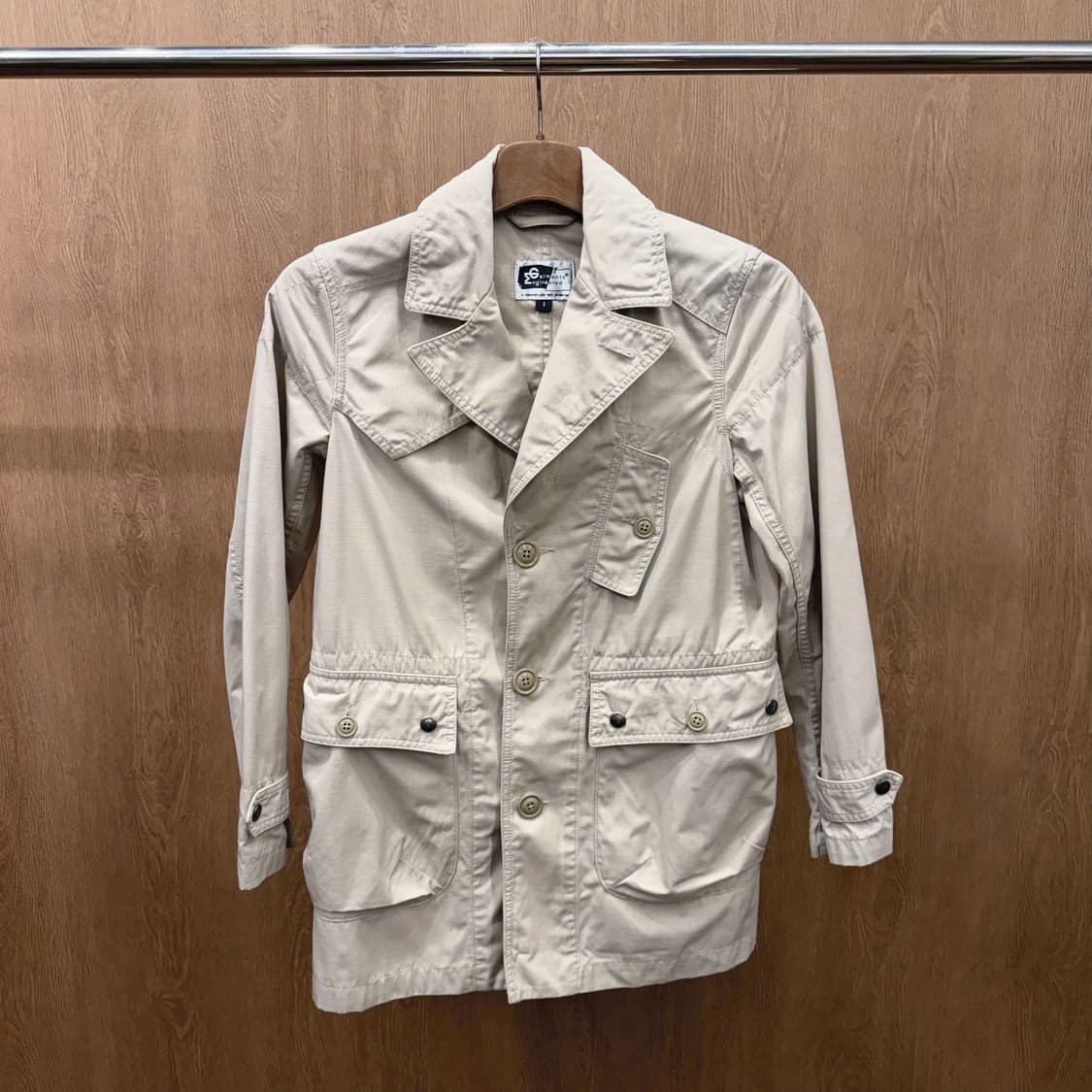 엔지니어드가먼츠 베이지 멀티 포켓 디테일 자켓 상품이미지2