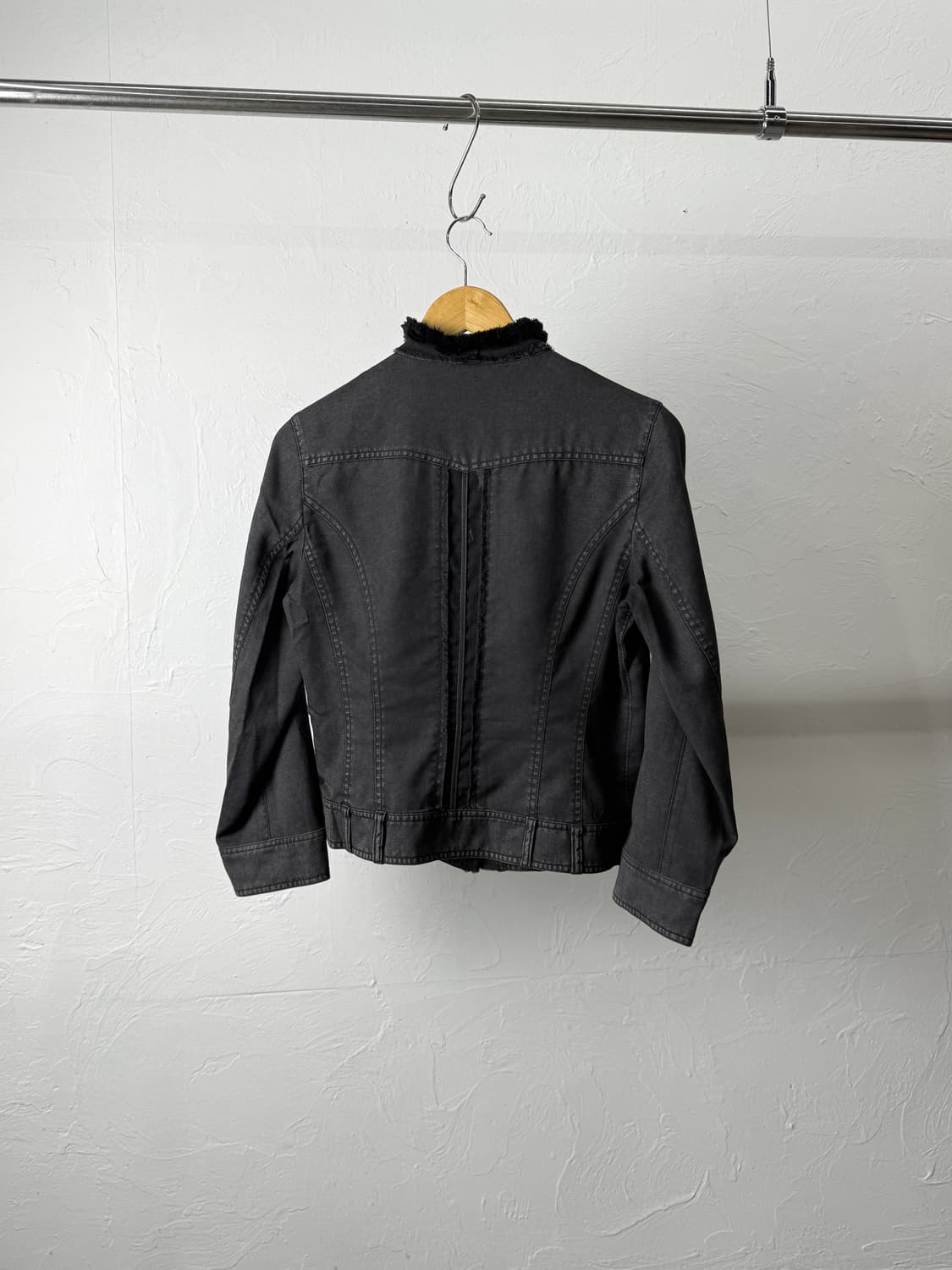 Una Parte 러플 트리밍 자켓 상품이미지5