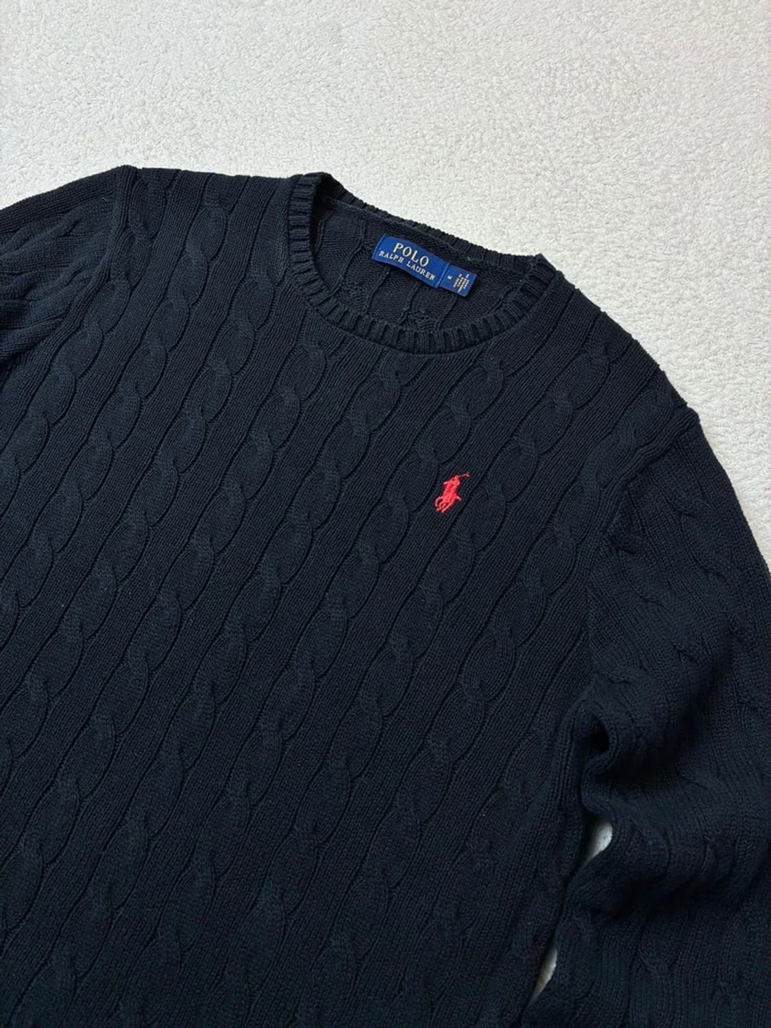 폴로 랄프로렌 시그니처 신형 꽈배기 니트 PN5908 상품이미지2