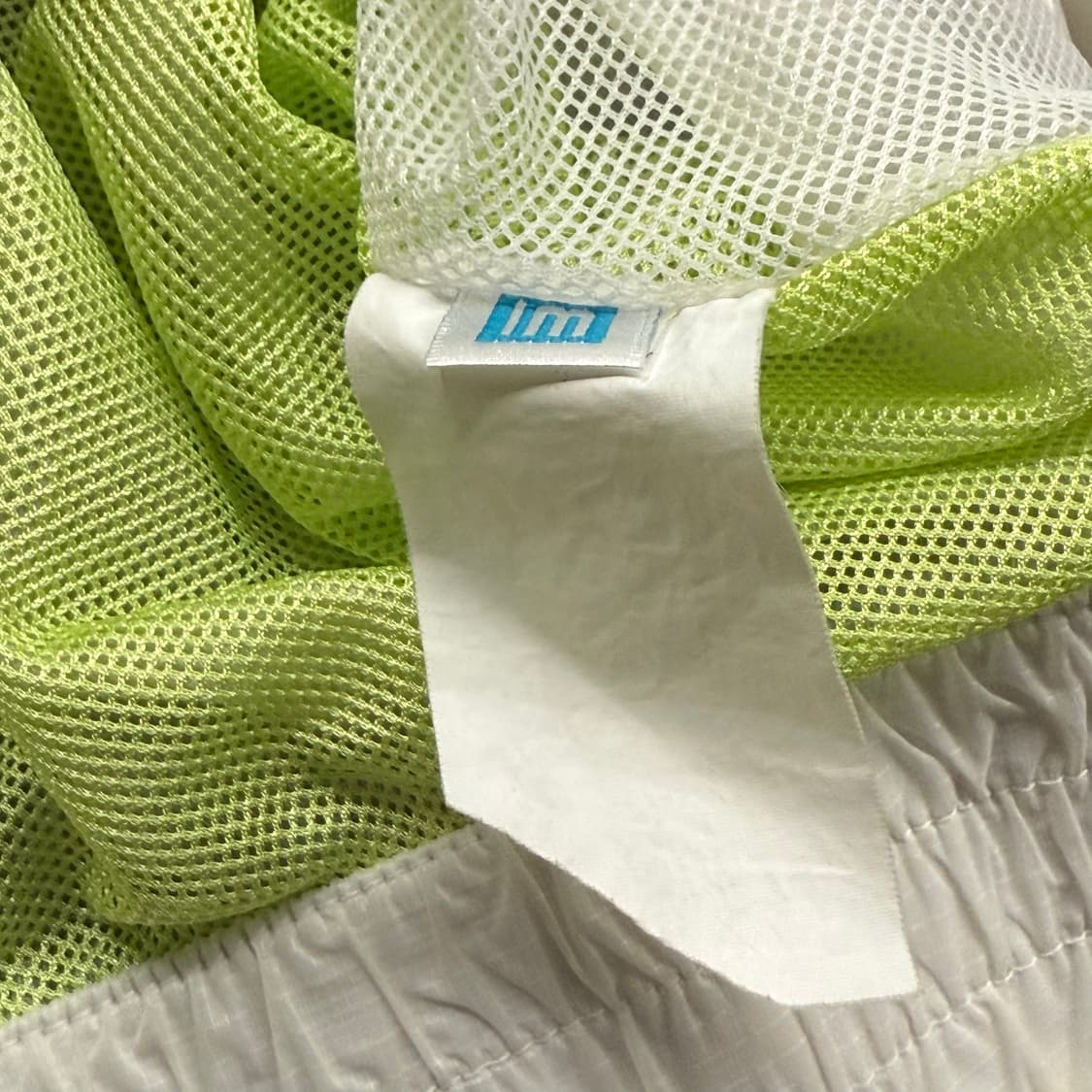 [정품/XL] EXR 화이트 레이싱 바람막이 자켓 b17 상품이미지6