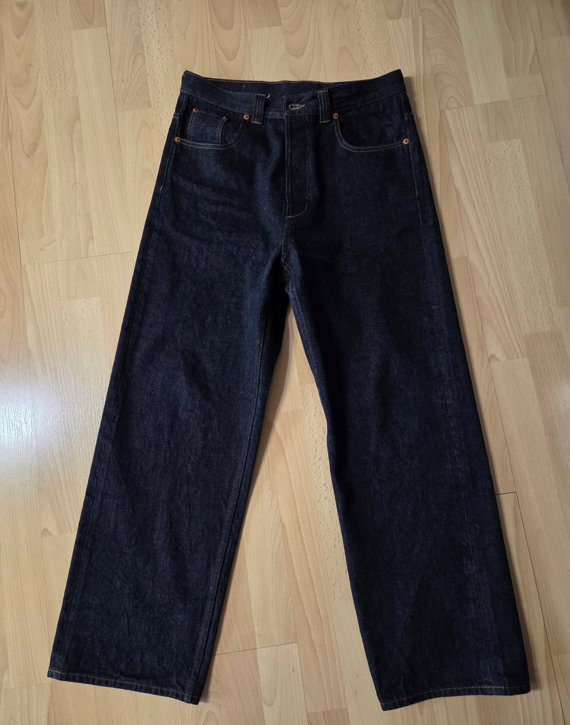 도큐먼트 해도면 셀비지 데님 상품이미지2