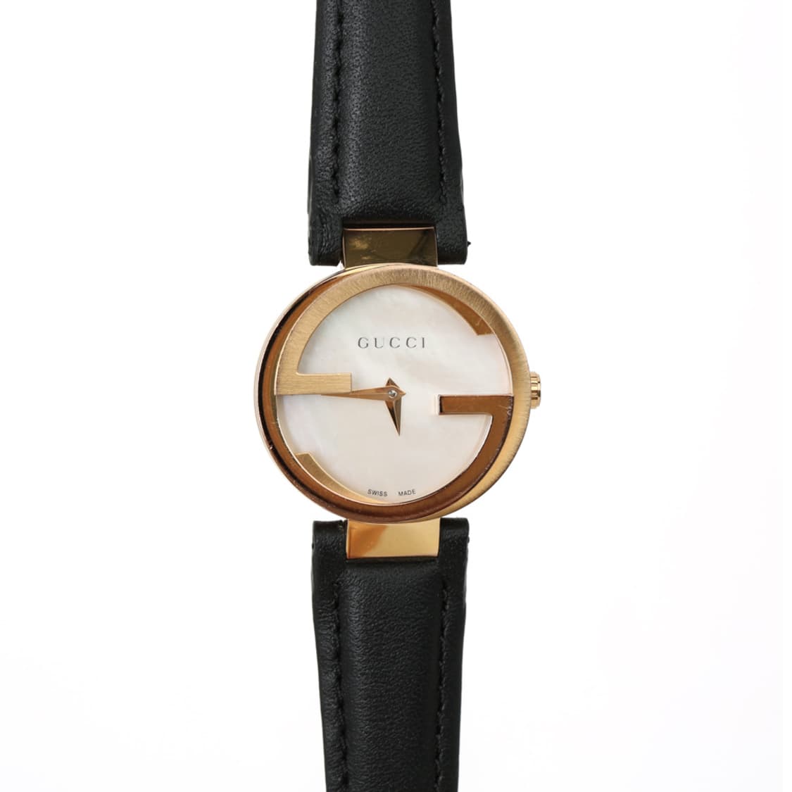 구찌 인터로킹 시계 골드 가죽 워치 미니시계 YA133515 상품이미지4