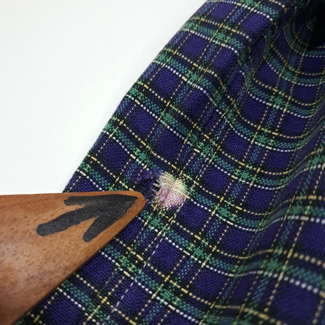 CL256 2XL 폴로 90s 코튼 빅셔츠 타탄체크 셔츠 남방 상품이미지7