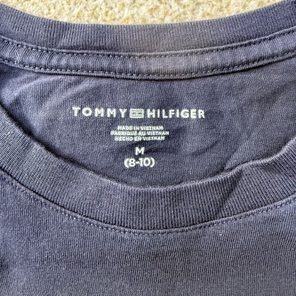 M 8-10 타미힐피거 크루넥 반팔티 0204T2 상품이미지3