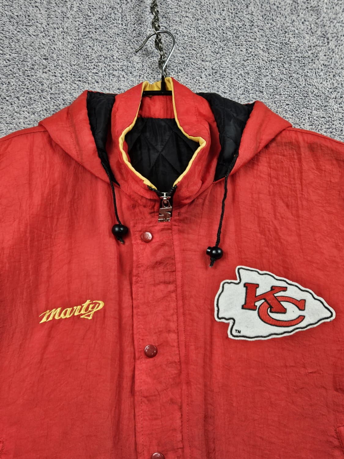 스타터 캔자스시티치프스 NFL 올드스쿨 자켓 (상세설명참조)/ 10113 상품이미지7