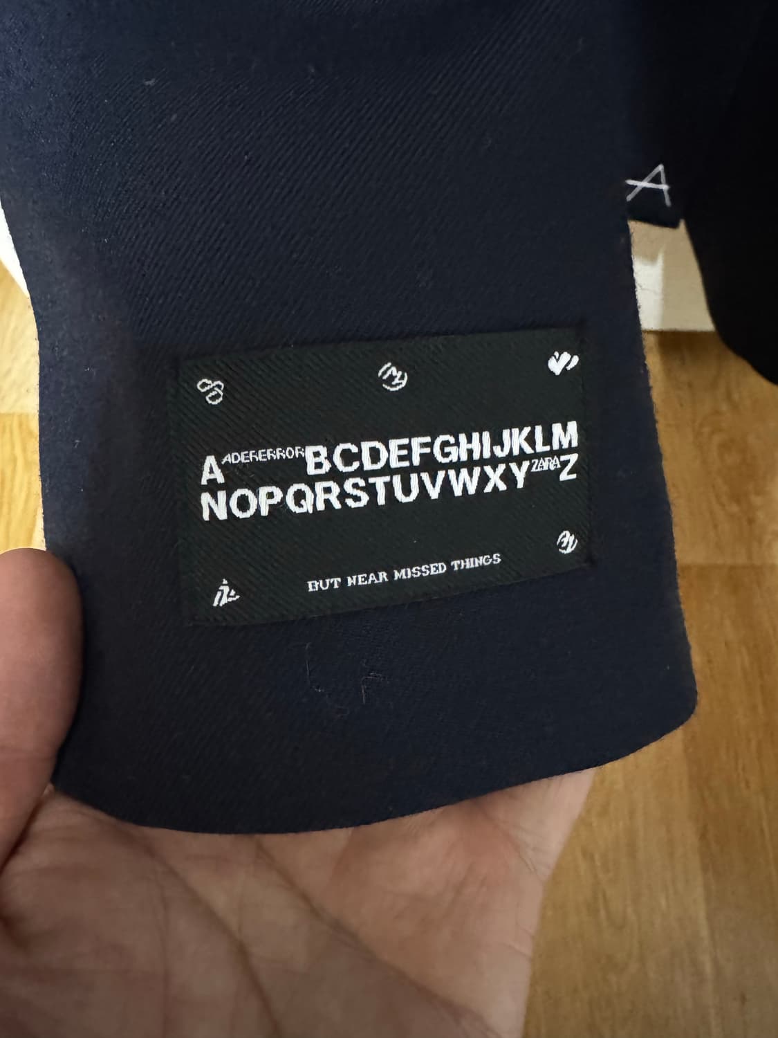 자라 x 아더에러 오버사이즈 블레이저 네이비 상하의 세트 상품이미지5