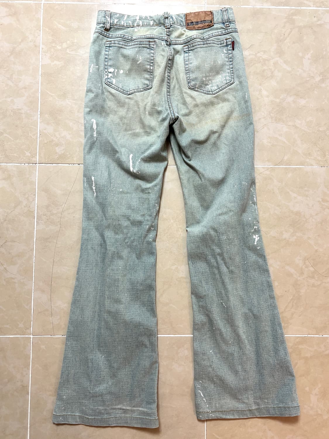 Maro Catte Jeans 빈티지 페인티드 데님 사이즈28  상품이미지2