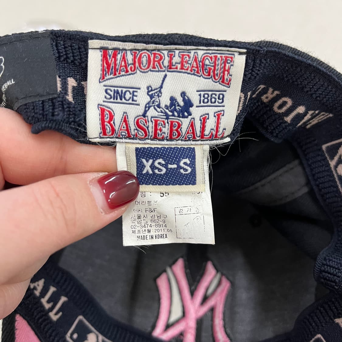 [XS-S] MLB 뉴욕양키스 볼캡 야구모자 0116M1 상품이미지4