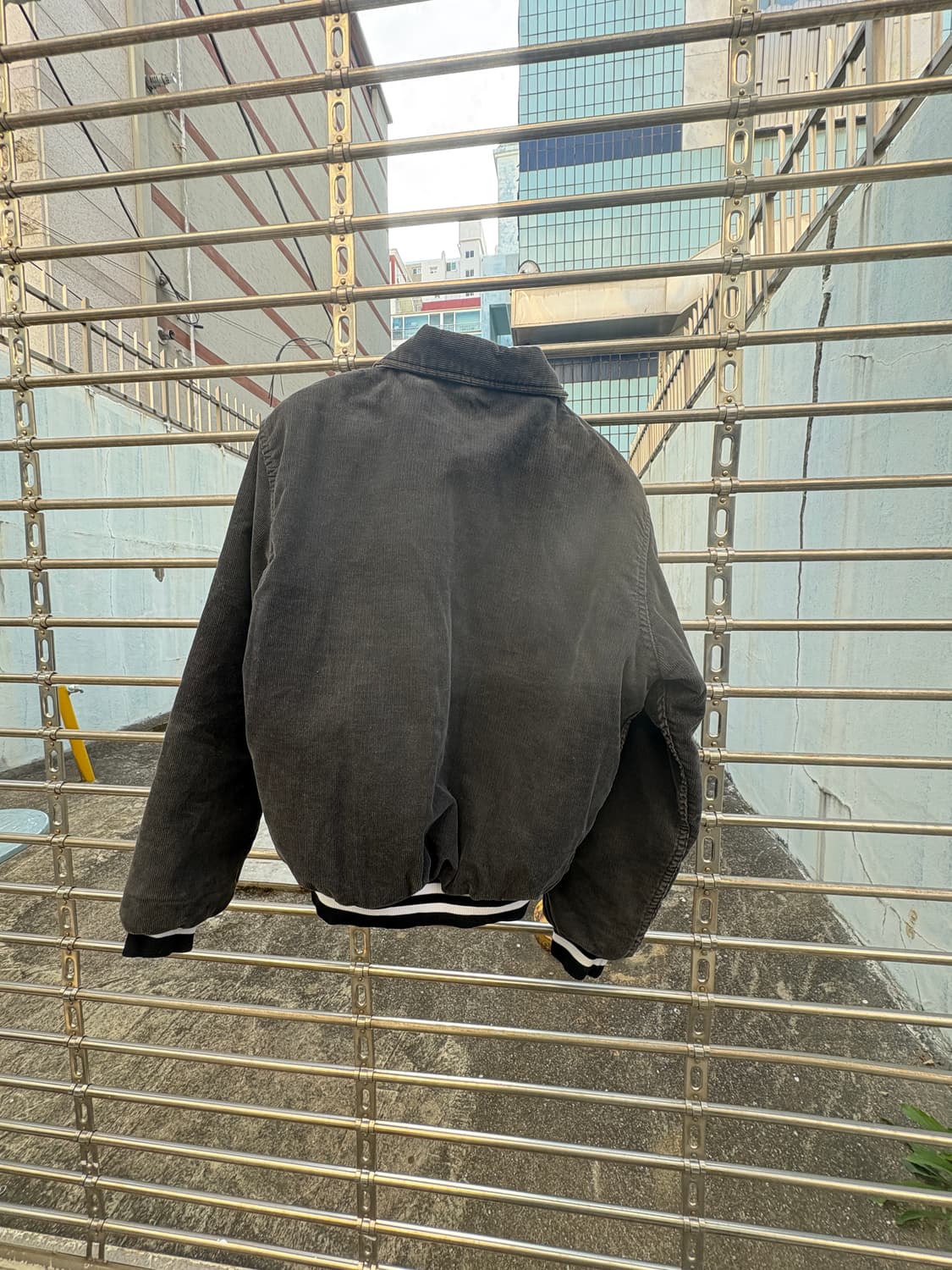 90‘s rennoc 코듀로이 바시티자켓 상품이미지2