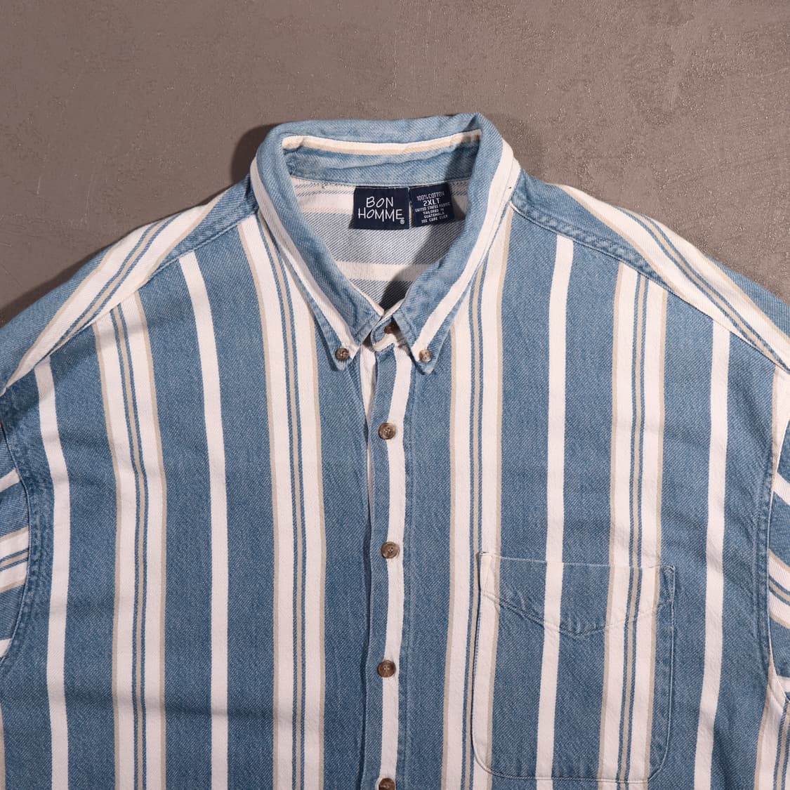 빈티지 USA 데님 웨스턴 셔츠 상품이미지3