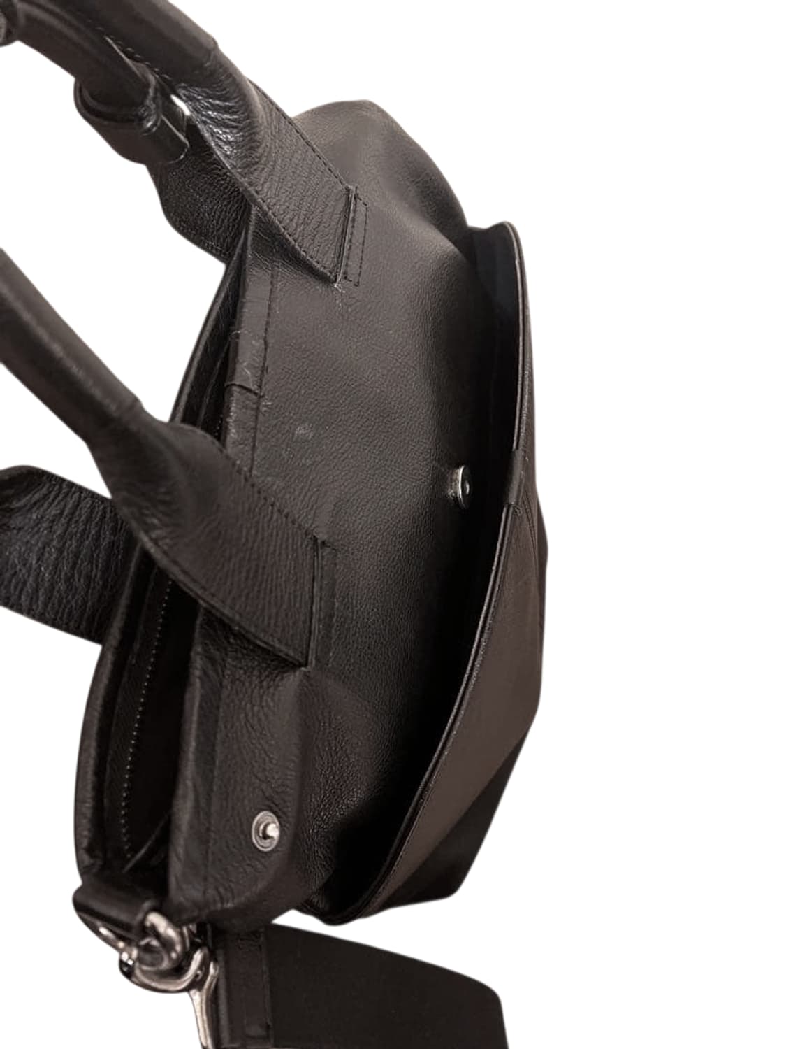 버버리 블랙라벨 가죽 토트백 크로스백 상품이미지4