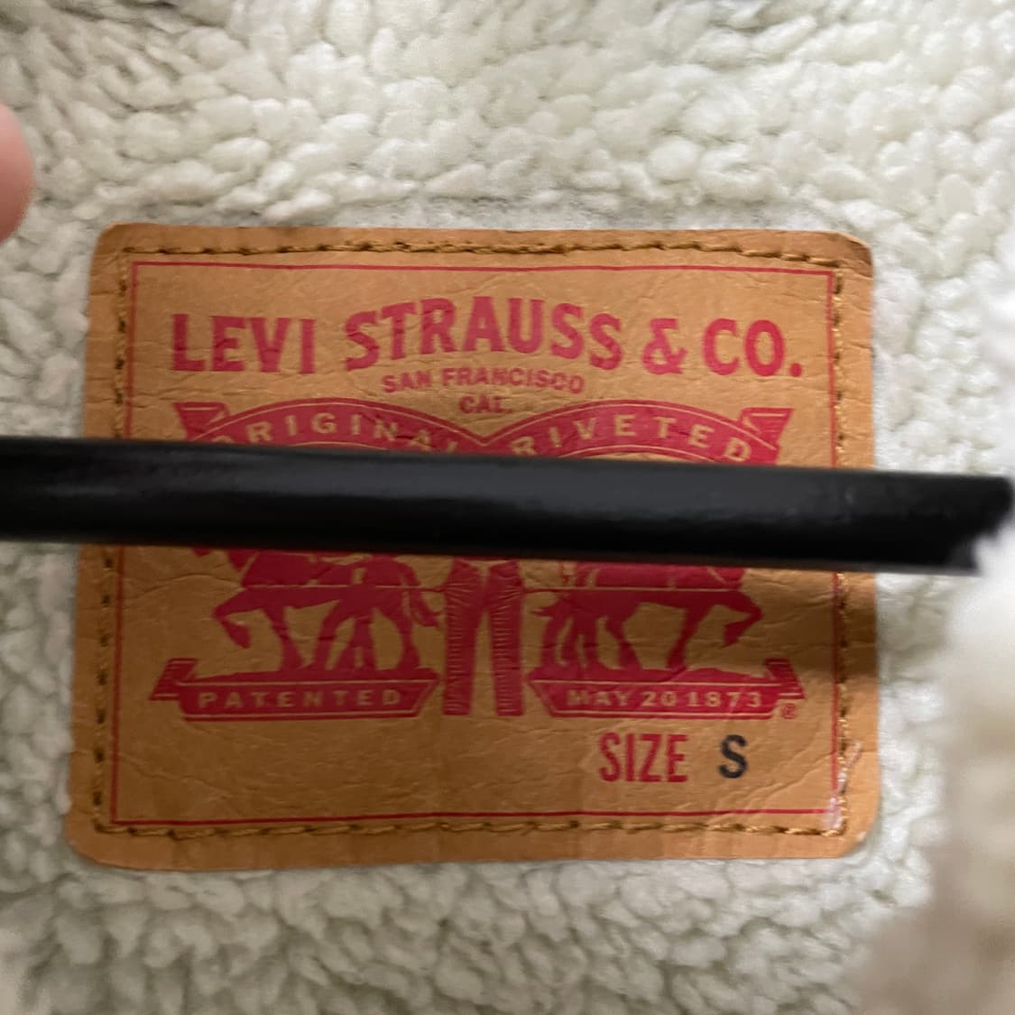 리바이스 쉐르파 데님 자켓 S 상품이미지4