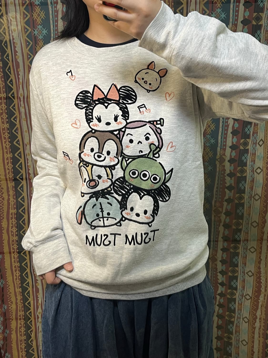 Disney 디즈니 썸썸 맨투맨 상품이미지1