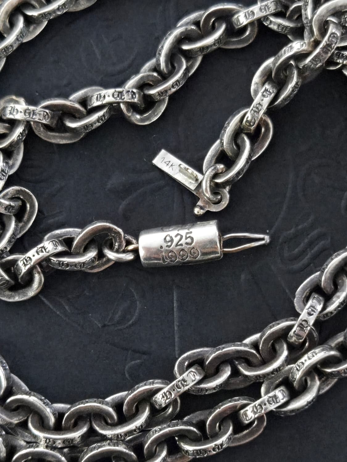 크롬하츠 페이퍼체인 목걸이 24인치(정품) 상품이미지4