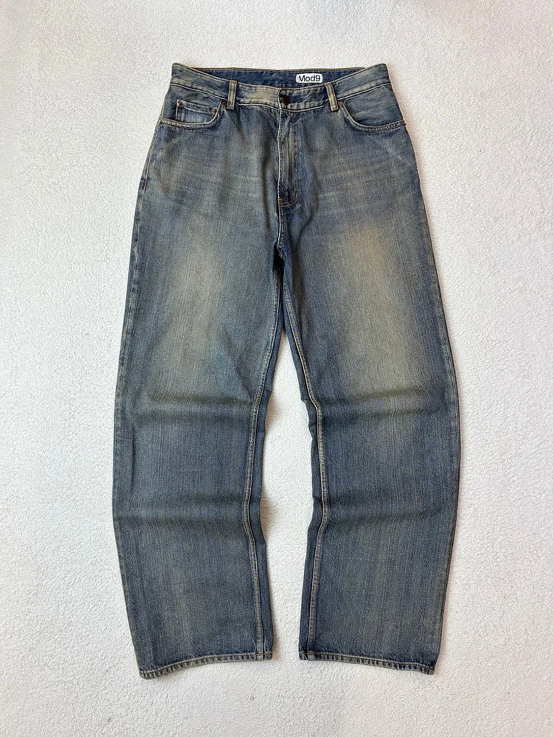모드나인 Mod9 페이딩 스트레이트 데님 팬츠 PN6191 상품이미지1