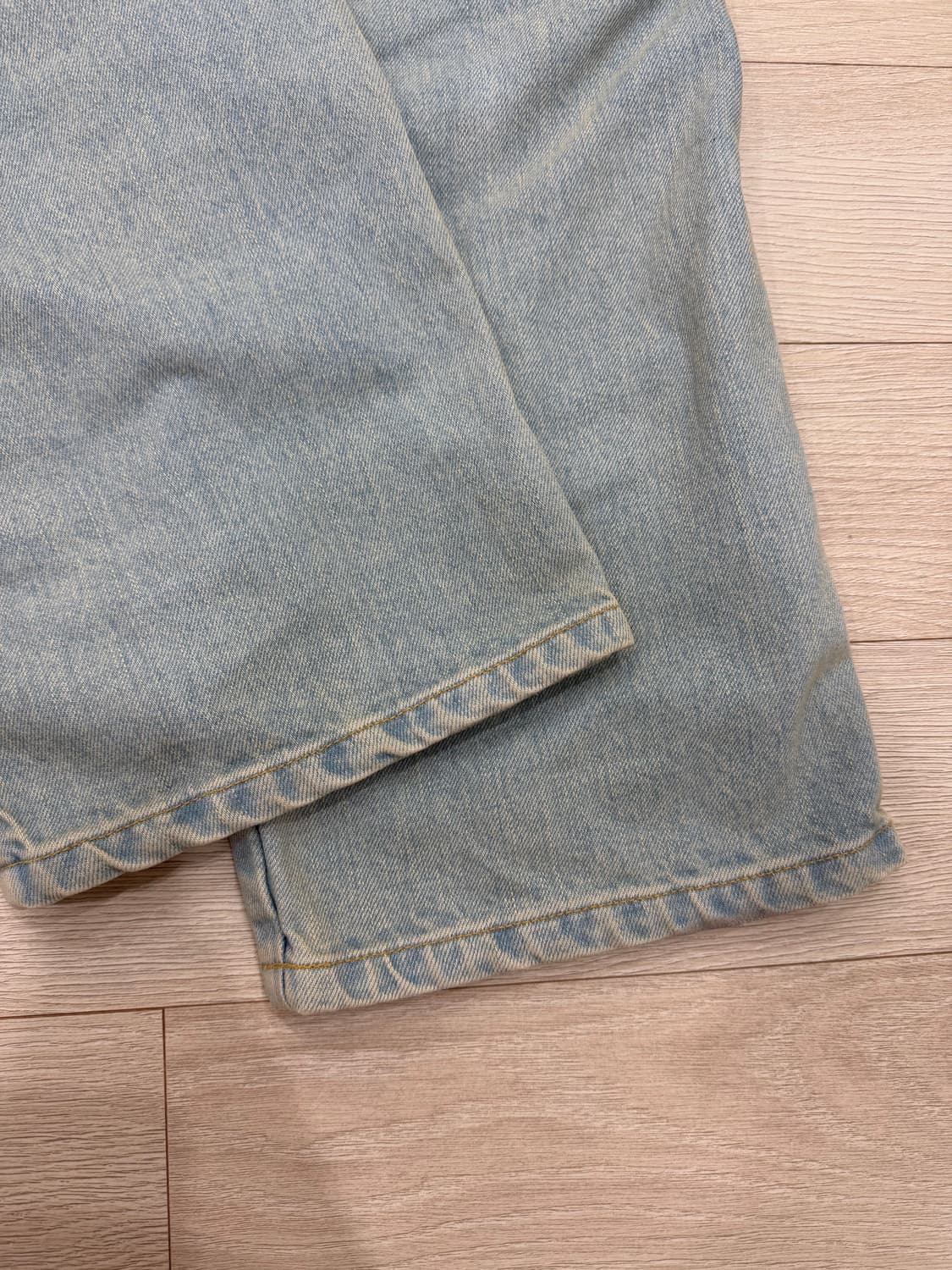 S) 피어오브갓 8th 데님 스프라이프 포럼 팬츠 상품이미지5