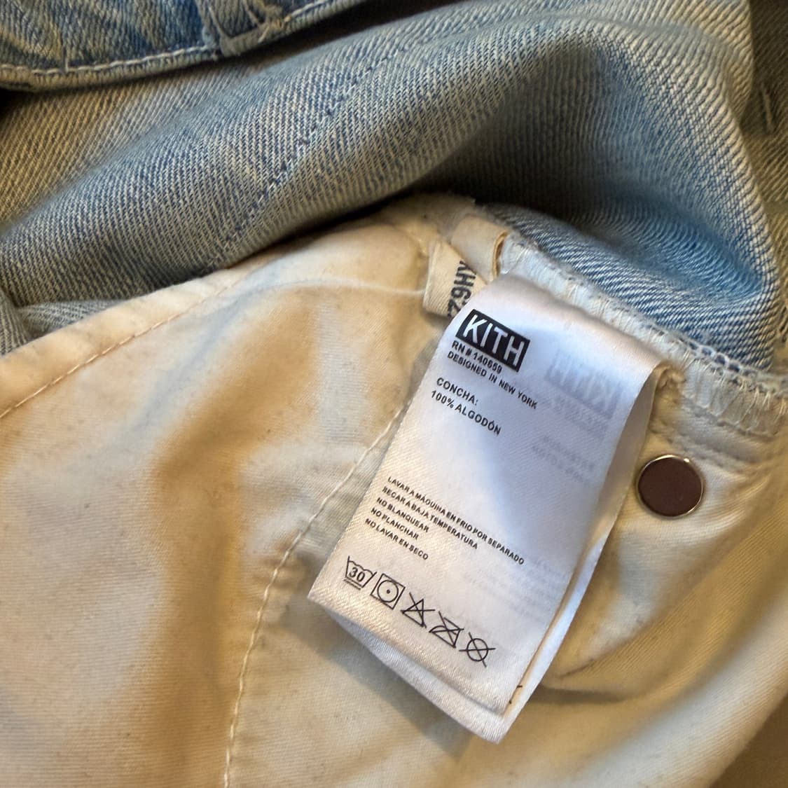 키스 바릭 데님 팬츠 상품이미지9