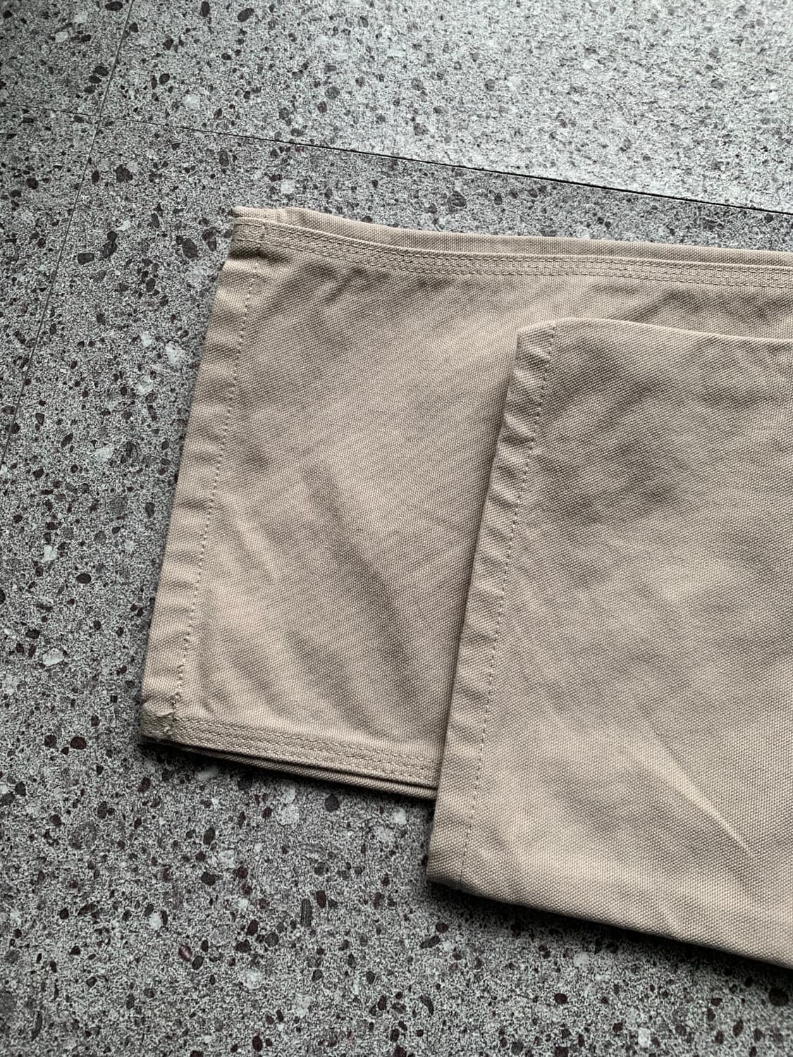 칼하트 wip 더블니 더스키 베이지 스톤 캔버스 상품이미지5