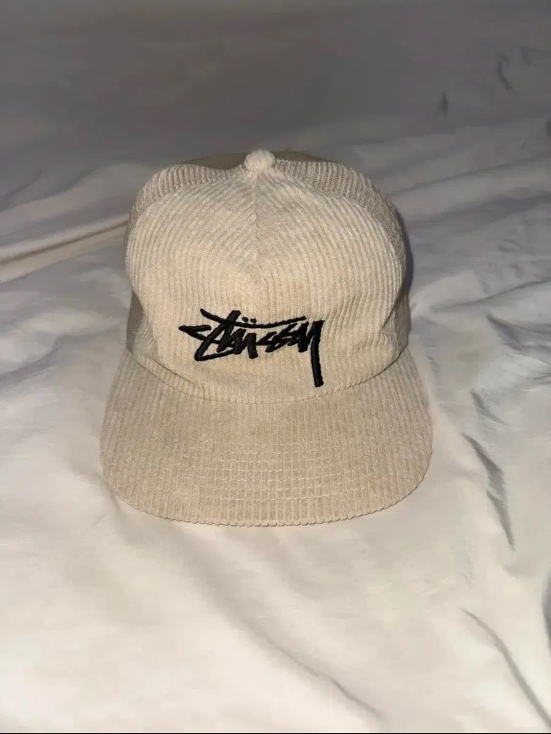 스투시 코듀로이 트러커 캡 베이지 상품이미지1