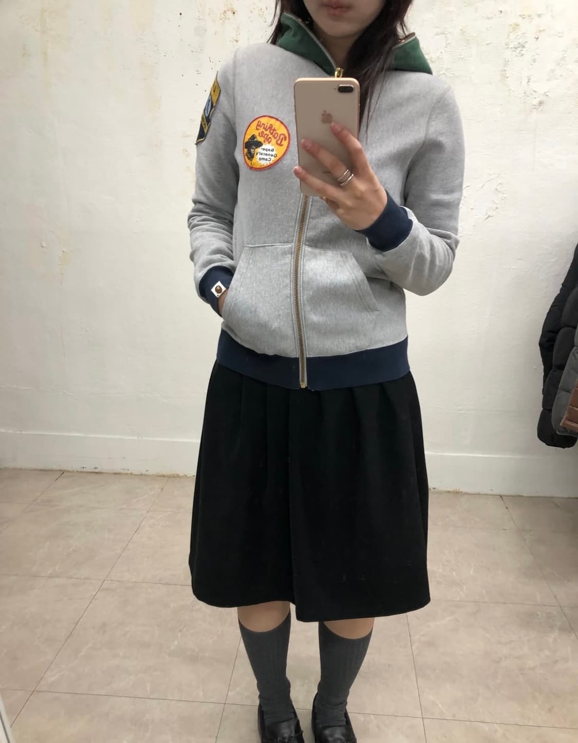 베이프 후드 집업 상품이미지5