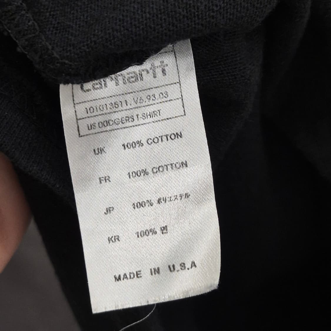 Carhartt / WIP 카모 로고 반팔티 상품이미지4