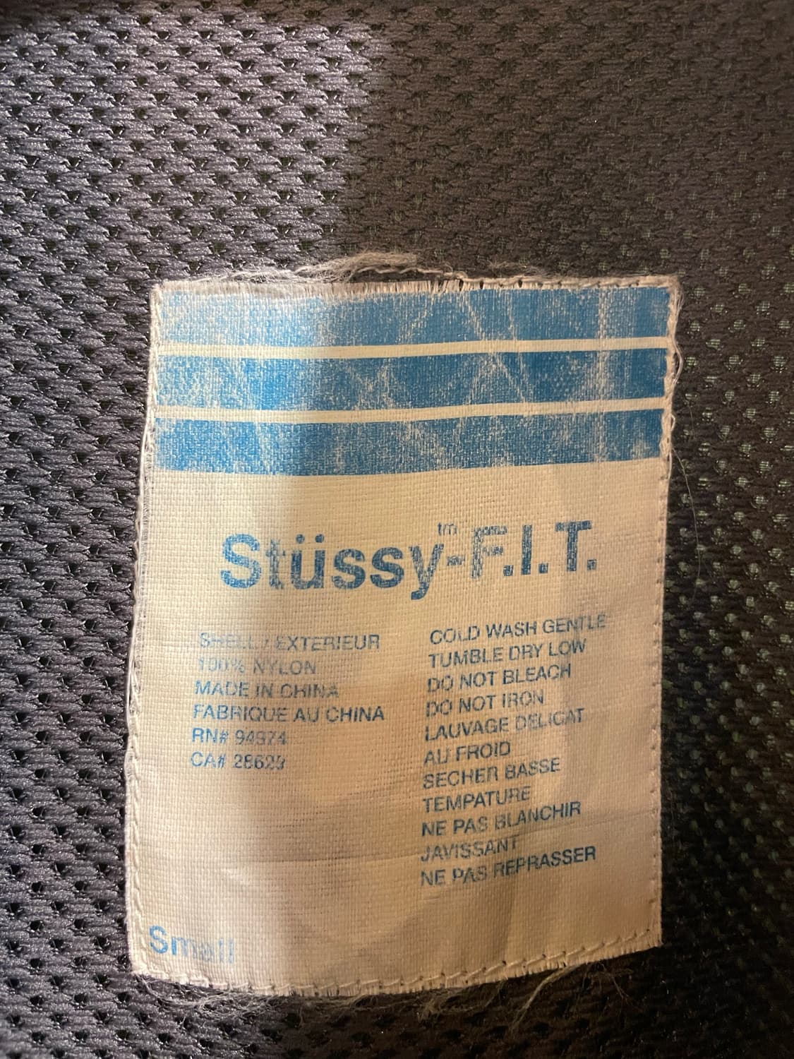 90’ 스투시 바람막이 상품이미지3