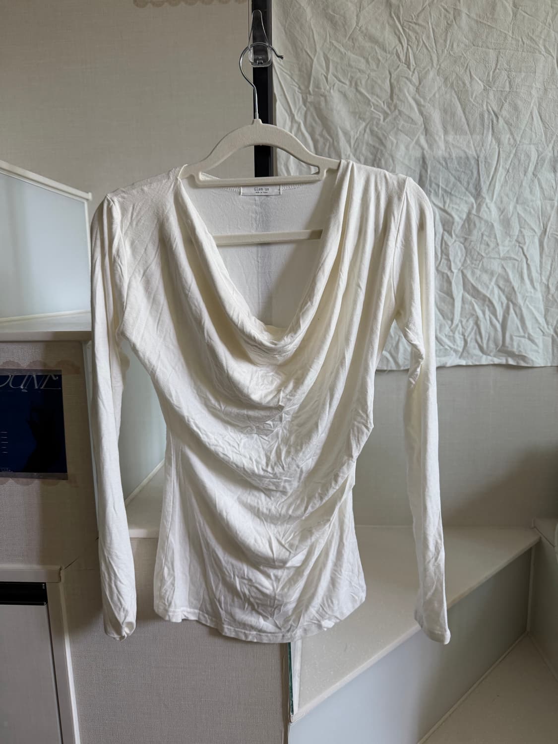 SET) 셔링 슬리브+모리 언발 베스트 가디건 상품이미지3