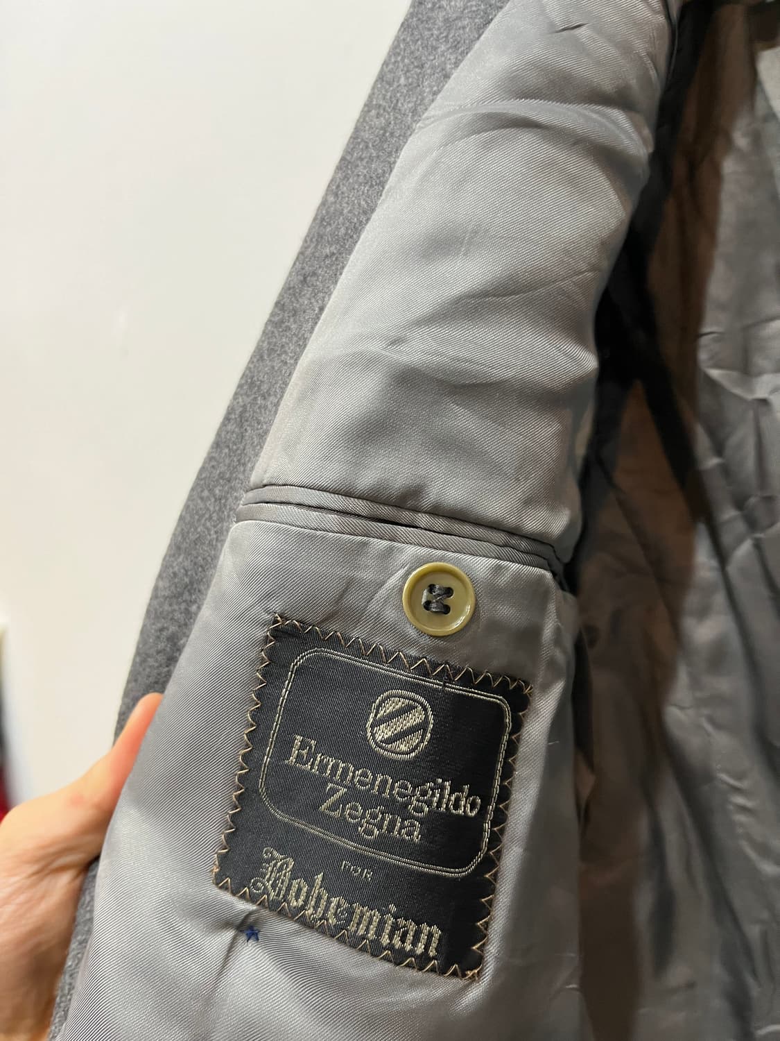 에르메네질도 제냐 더블 울 자켓 Made in ITALY 상품이미지2