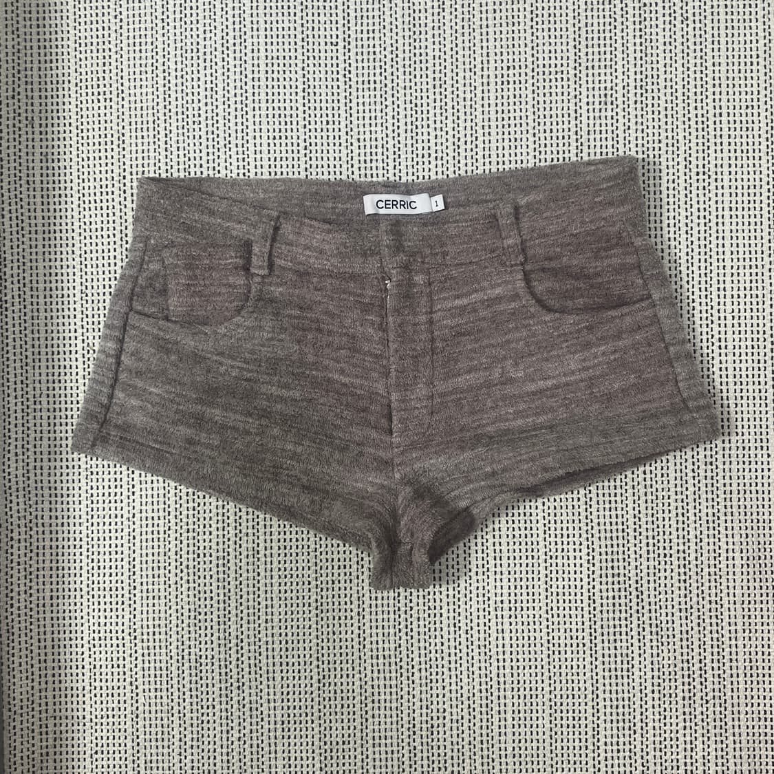 Cerric terry short pants beige 세릭 상품이미지2