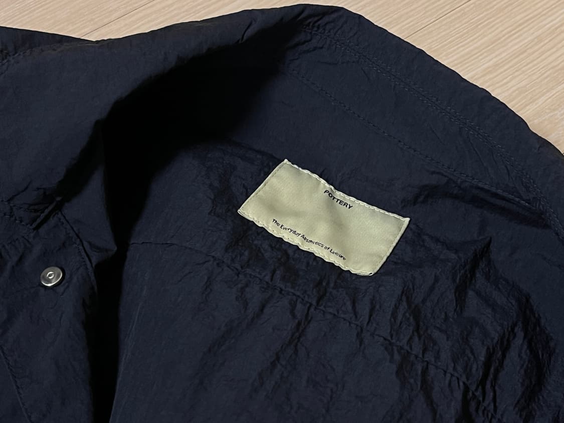 포터리/나일론 트러커 자켓 다크네이비/1 상품이미지3