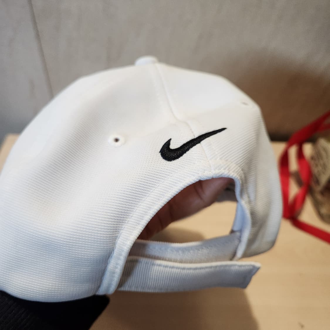 Nike Golf 화이트 볼캡 | Applied Materials 패치 상품이미지4