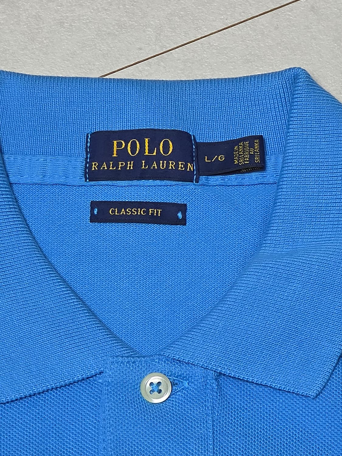 폴로 랄프로렌 카라티 L 100-105  스카이블루 핑크포니 상품이미지3