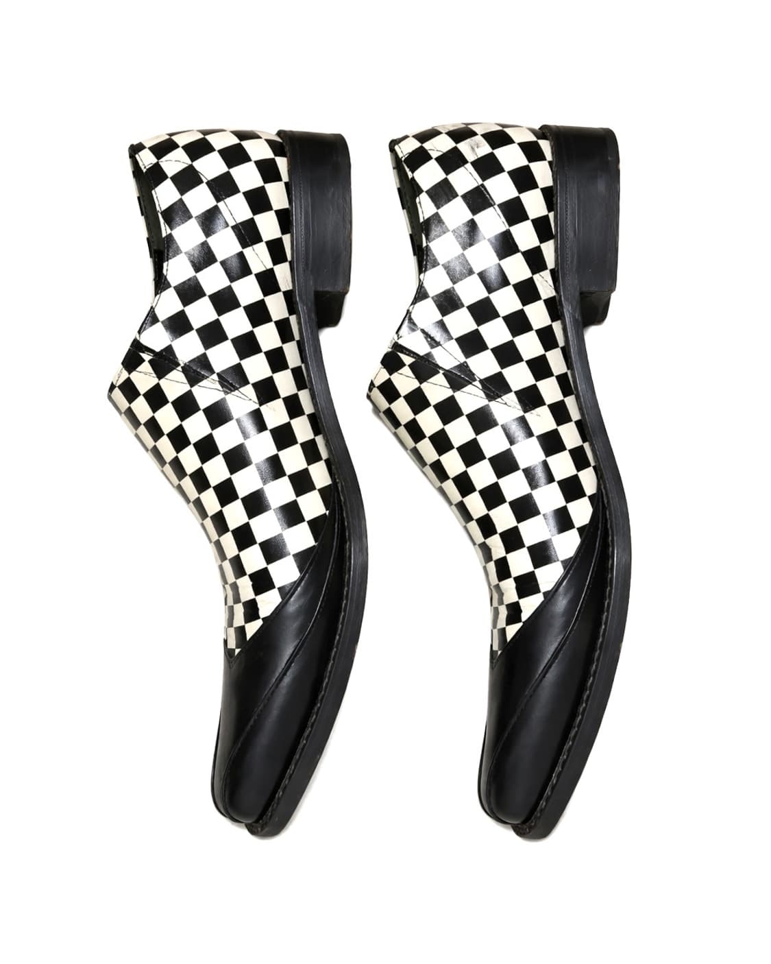 준야와타나베 꼼데가르송 10SS 체크 슈즈 상품이미지2