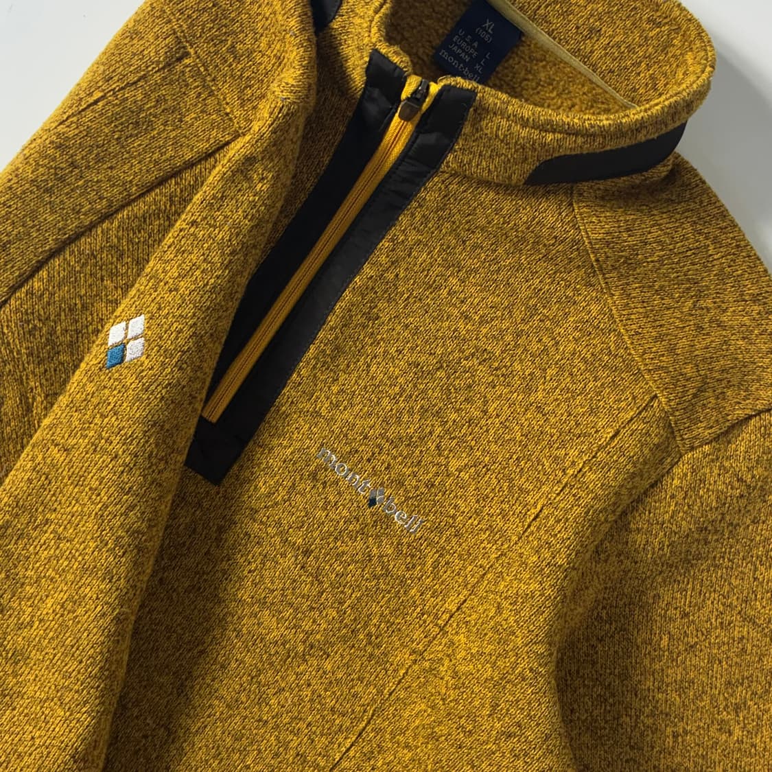 Montbell  몽벨 카멜 반집업 플리스  상품이미지3