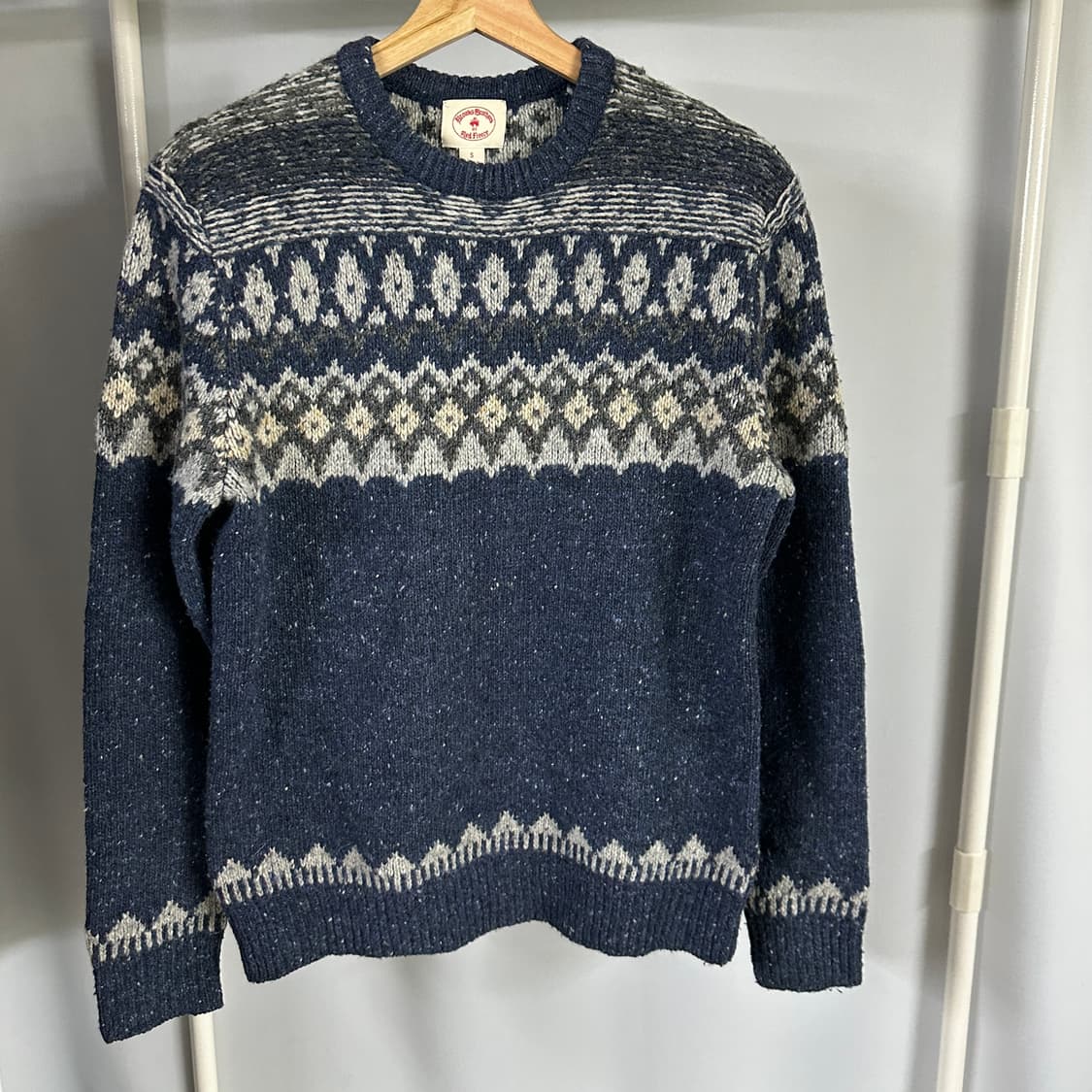 브룩스 브라더스 레드플리스 페어아일 니트 상품이미지1