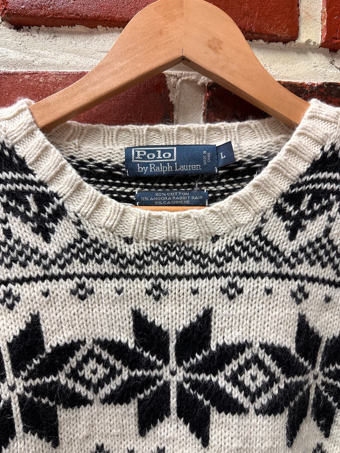 (L)폴로랄프로렌 캐시미어 블렌드 노르딕 니트 상품이미지2