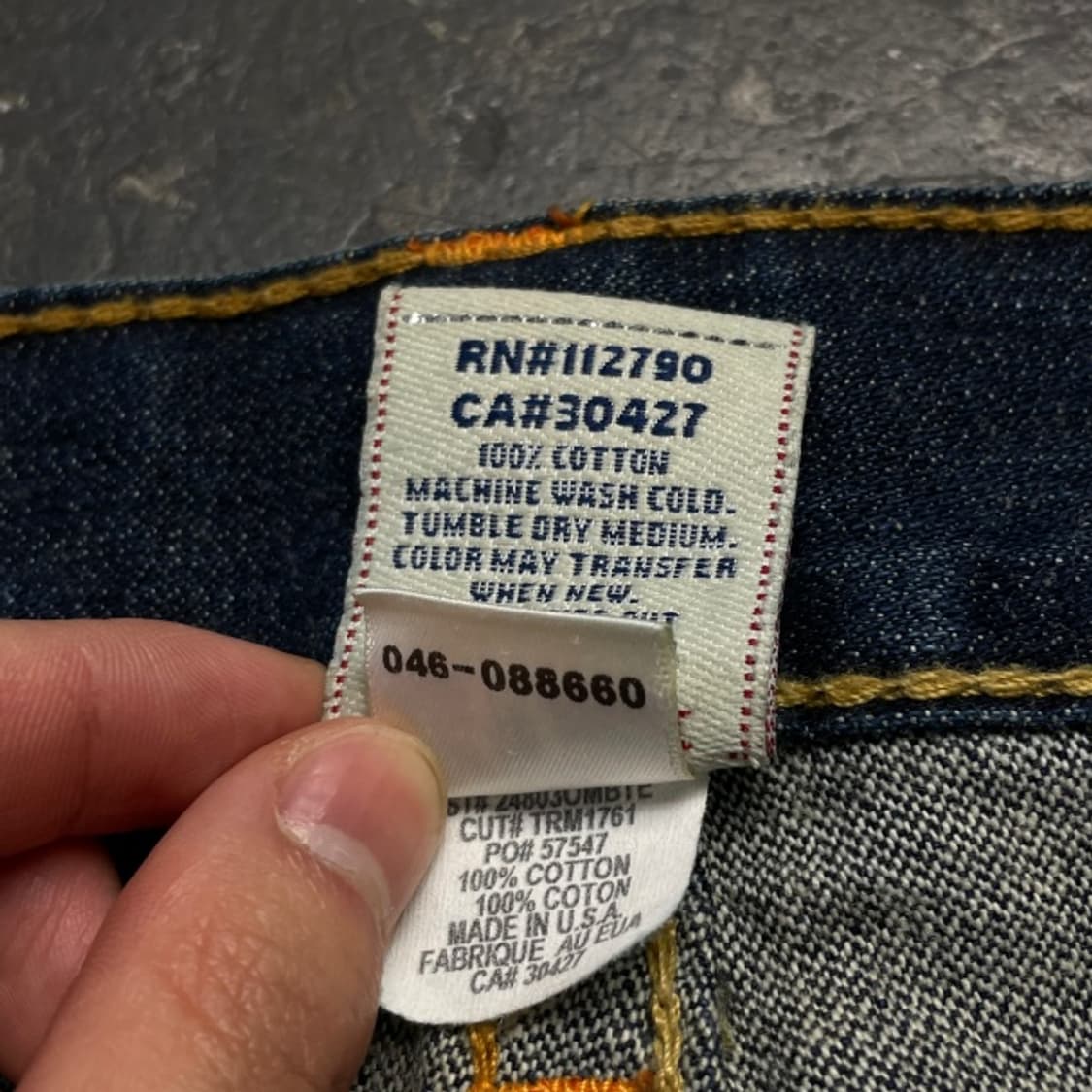 34 트루릴리전 레인보우 조이 부츠컷 팬츠 상품이미지4