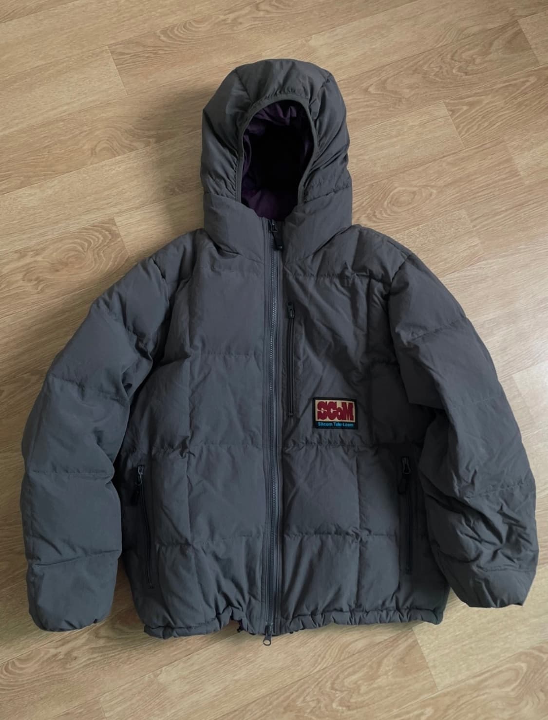 Teket 테켓 파파스 패딩 차콜 상품이미지2