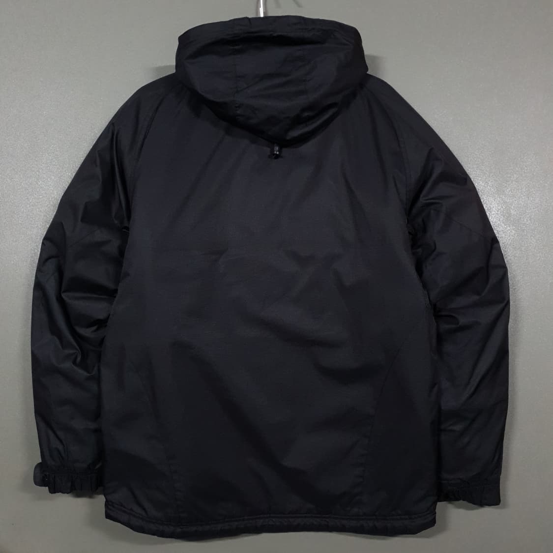 실측 L (100) 나이키 00s 맨유 박지성 후드 자켓 패딩 점퍼 블랙 상품이미지9