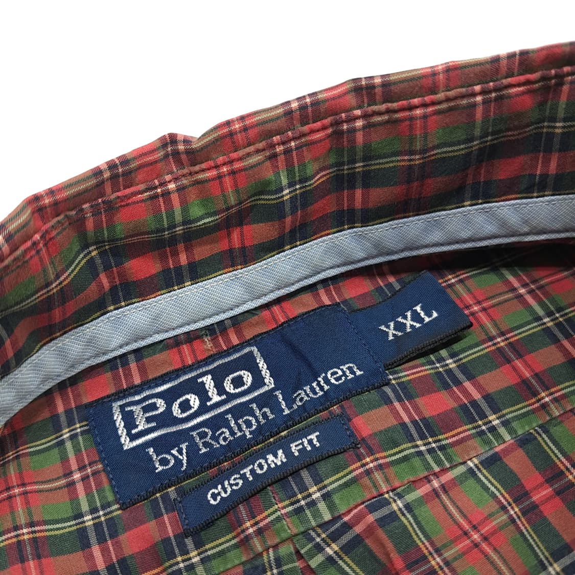 Co800 2XL 폴로 랄프로렌 크리스마스 타탄체크 긴팔 셔츠 남방 상품이미지4