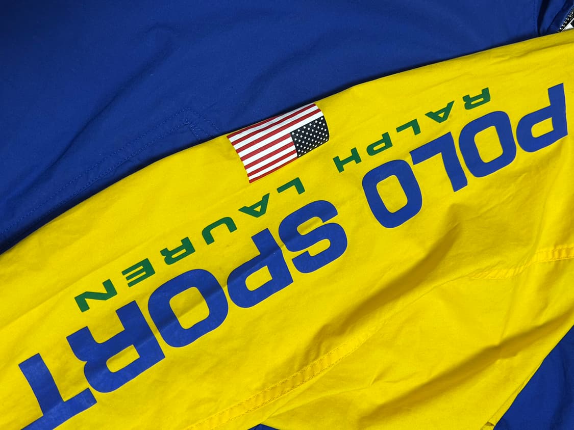 90s 폴로 랄프로렌 스포츠 올드스쿨 바람막이 자켓 상품이미지4