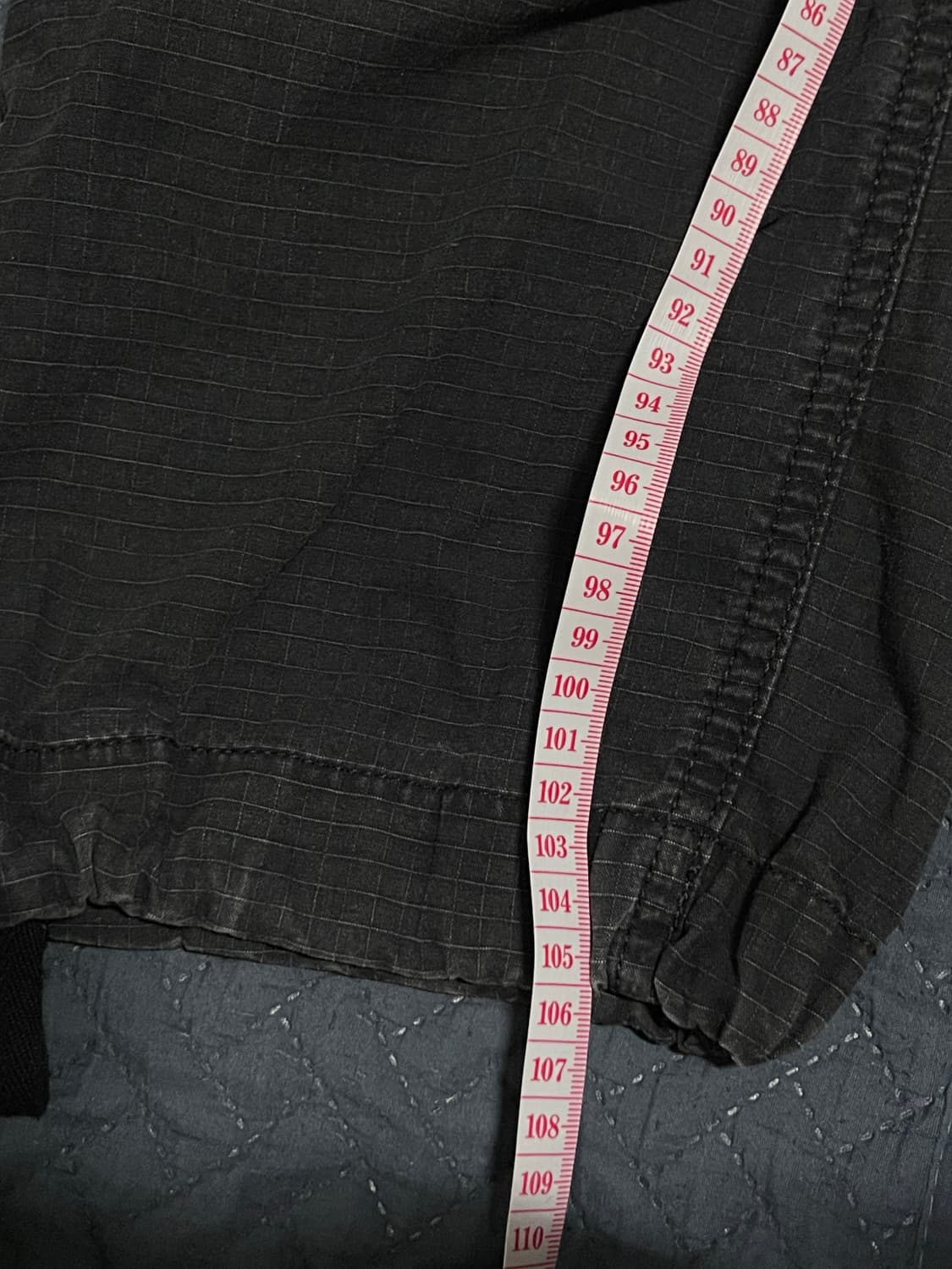 칼하트 WIP 레귤러 카고 바지 블랙 33/32 상품이미지6