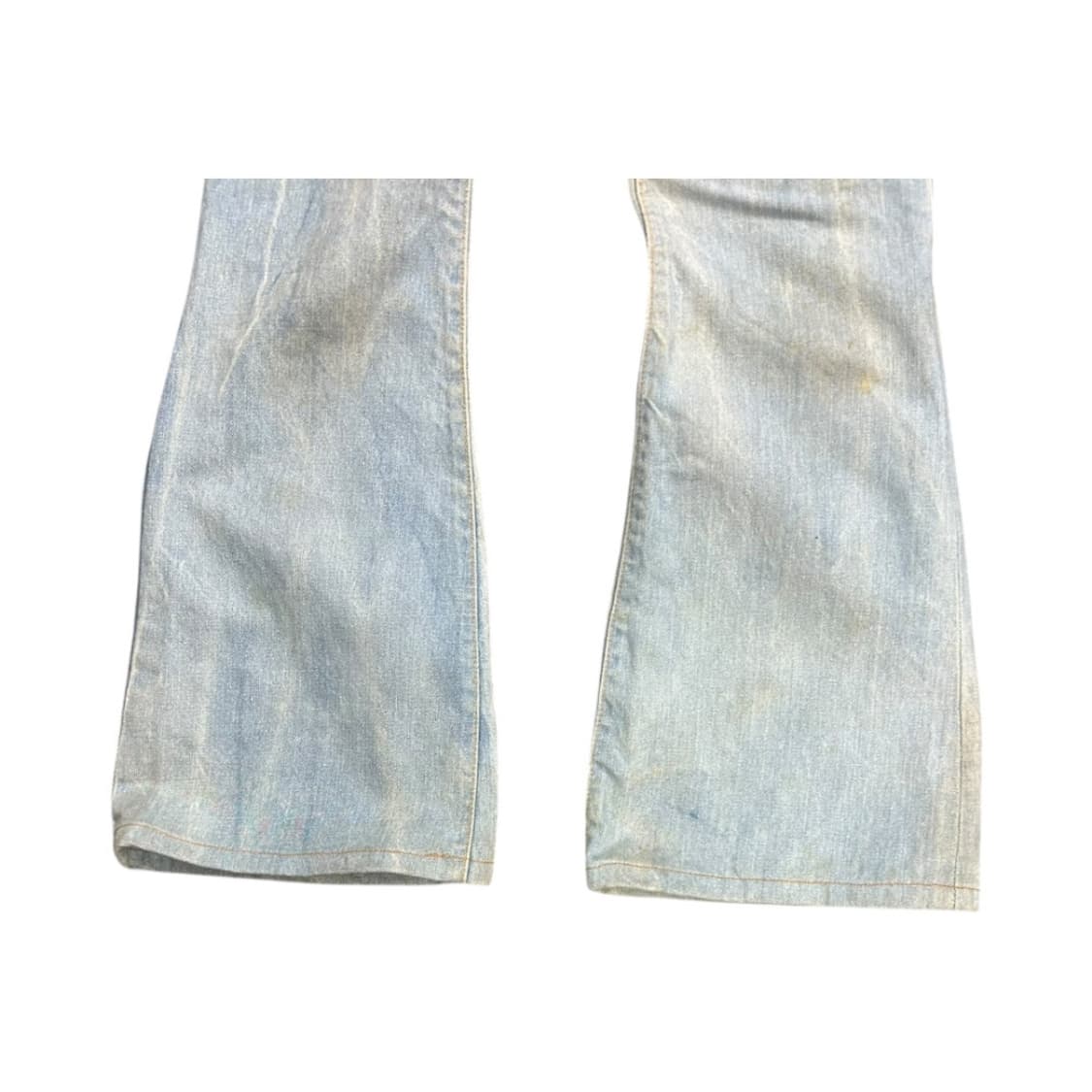 W-M) 빈티지 USA 워시드 라이트블루 부츠컷 데님팬츠 BD-052 상품이미지4