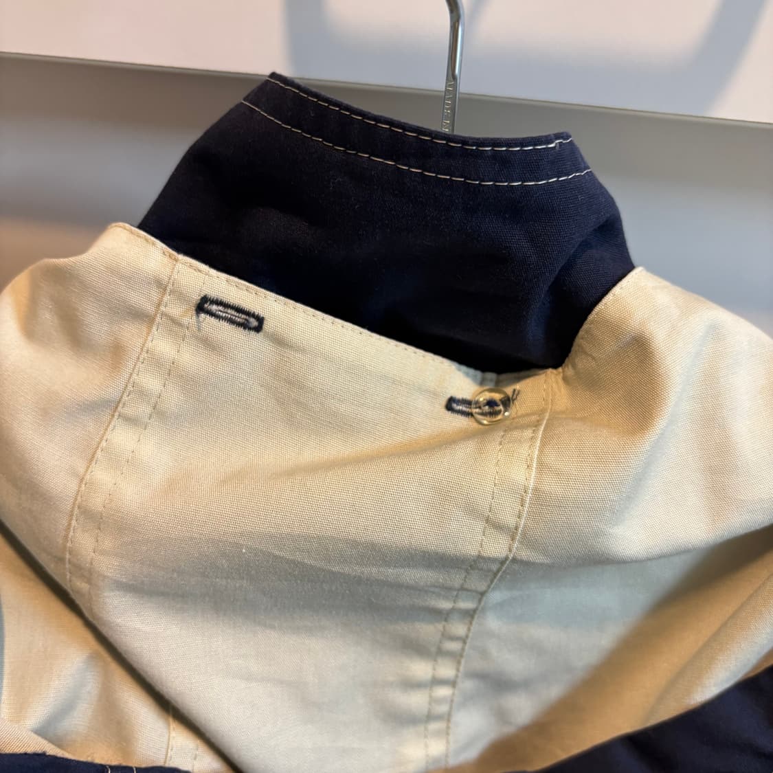 BHPC SPORT 올드스쿨 네이비 바람막이 아노락자켓 상품이미지6