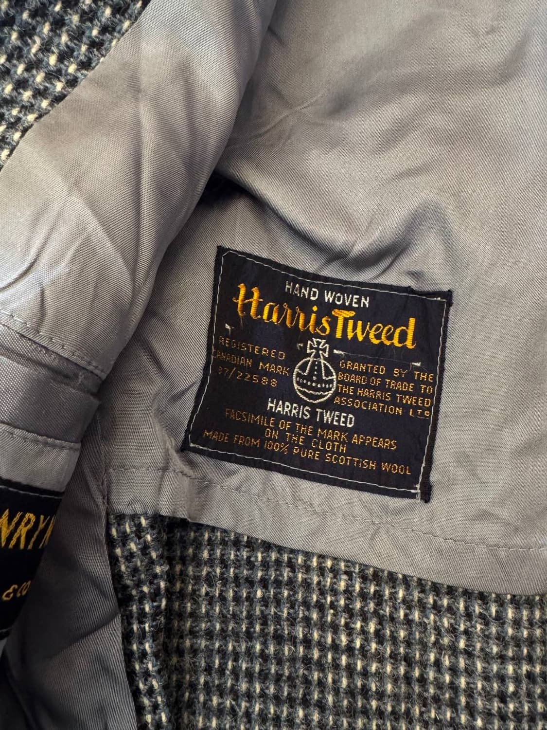 Harris Tweed wool blazer 상품이미지4