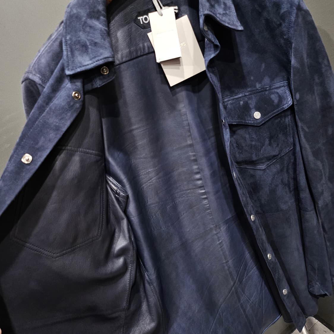 톰포드 스웨이드 웨스턴 셔츠자켓 상품이미지6