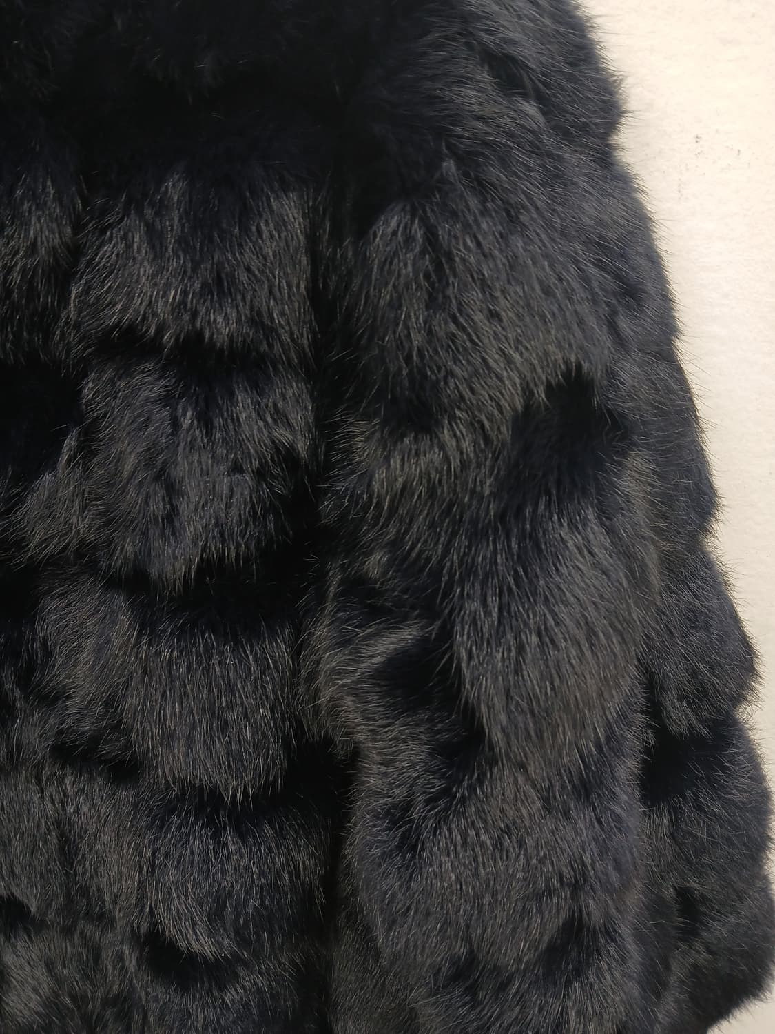 Pastime 천연토끼털 숏 자켓 네이비 90-95 M 상품이미지6