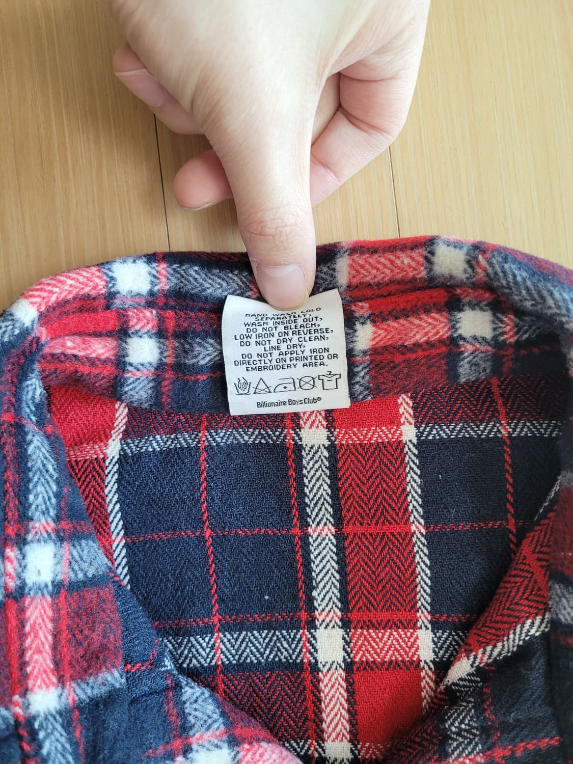 BBC 플란넬 셔츠 M 상품이미지4