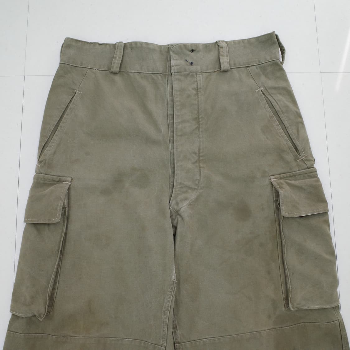 40년대 오리지널 프랑스군 1st M-47 팬츠  상품이미지2