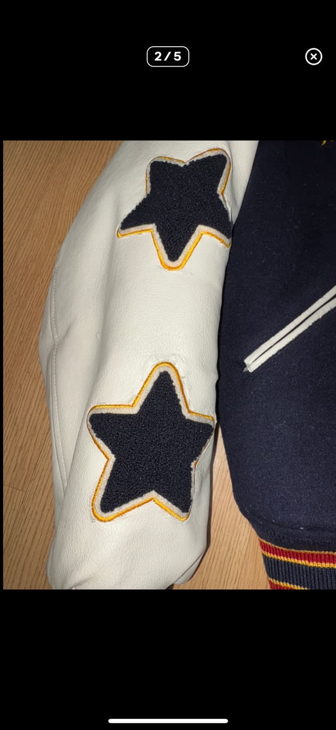 위캔더스 H.O.F 바시티 스타디움 자켓 M 사이즈 상품이미지2